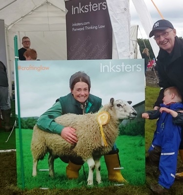 Caithness County Show - Inksters - Croting Law - Inky the Sheep